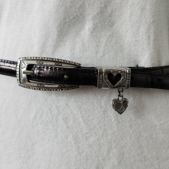 Brighton skinny leather belt - Picture 3 of 5